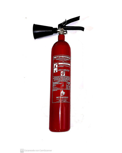 Alquiler - Extintor de CO2 de 2 kg.